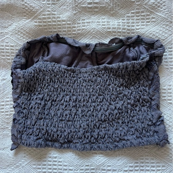 Free People | Purple Tube Top - Picture 6 of 7